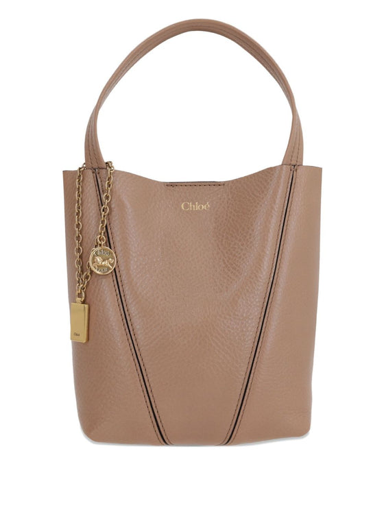 Chloé Spin small leather tote bag
