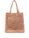 Chloé Summer Banana rafia tote