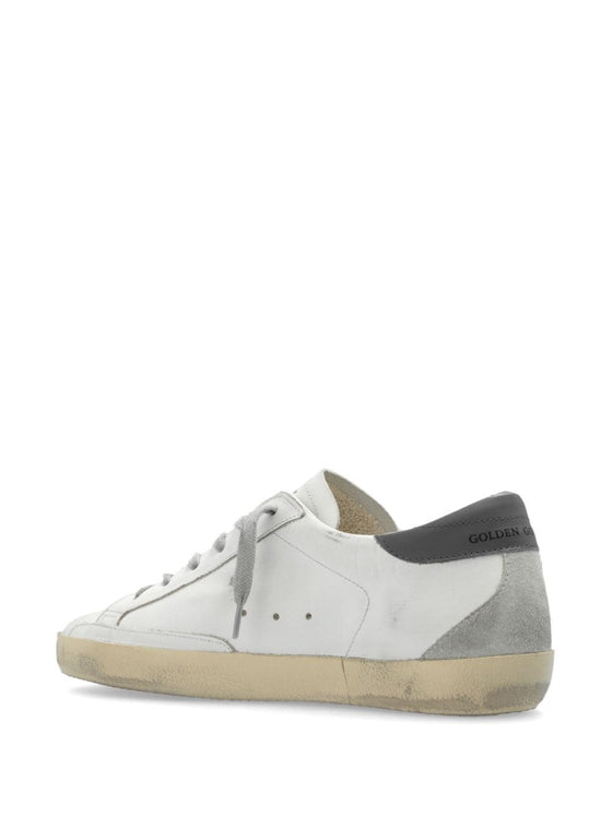 Golden Goose Super-star distressed leather sneakers