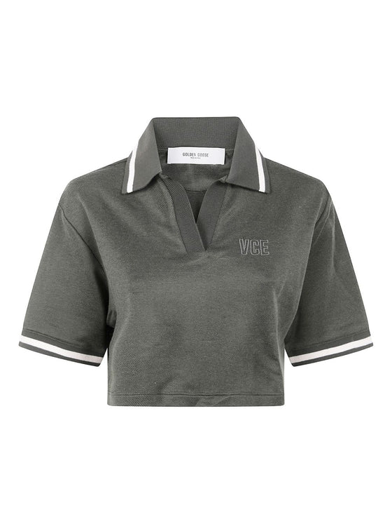 Golden Goose T-shirts and Polos Green