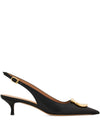Ferragamo Maxi Gancini slingback