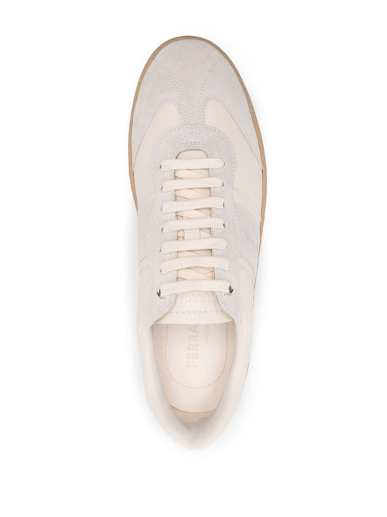 Ferragamo Logo-debossed low-top sneakers