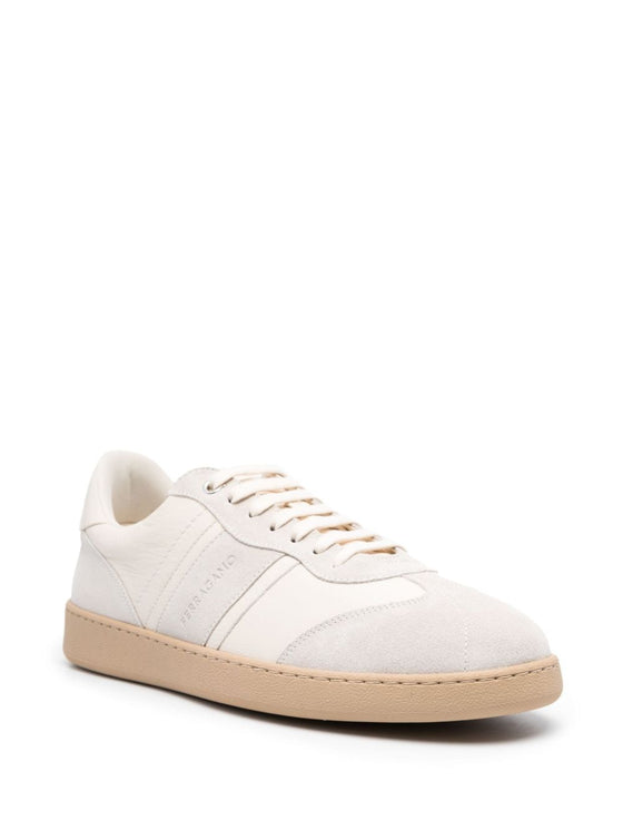 Ferragamo Logo-debossed low-top sneakers