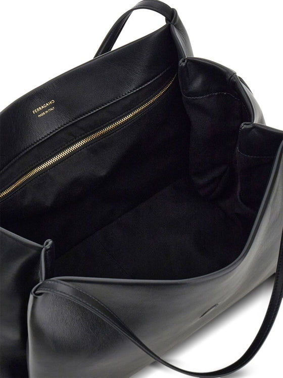 Ferragamo medium Gancini clasp tote bag