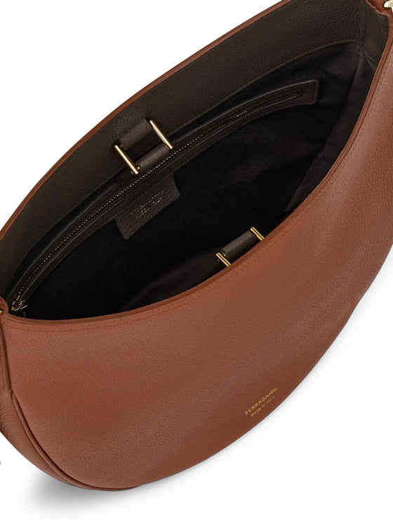 Ferragamo North-South Hobo Bag (M)
