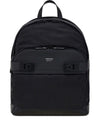 Ferragamo Men's Black Twins Nylon Backpack