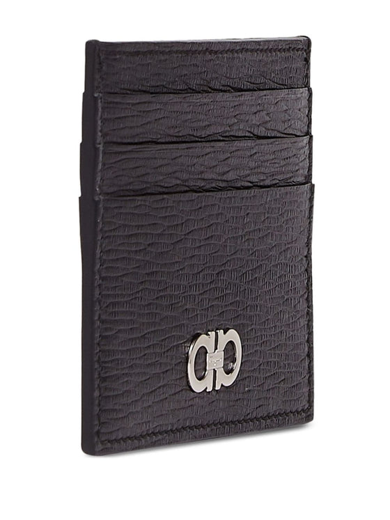 Ferragamo Gancini two-tone cardholder