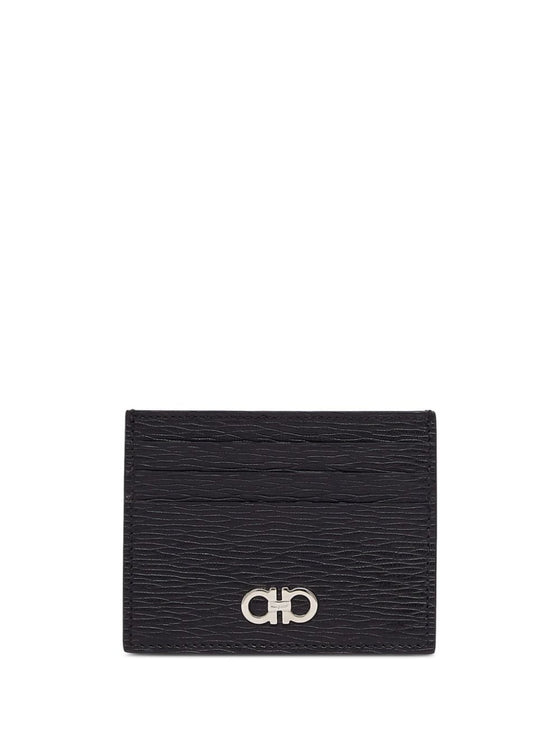 Ferragamo Gancini two-tone cardholder