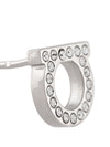 Ferragamo Gancini crystals earrings