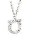 Ferragamo Gancini necklace with crystals