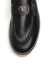 Valentino Garavani Vlogo Signature Calfskin Moccasin