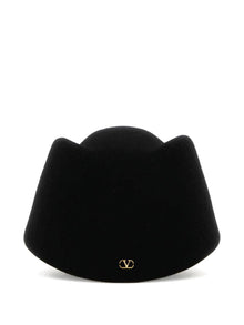  Valentino Garavani VLogo Signature Hat In Merino Wool