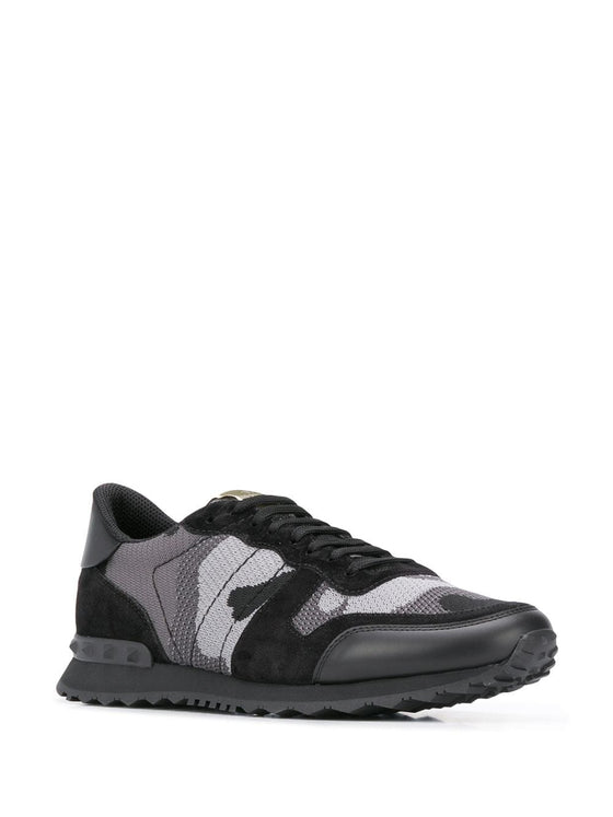 Valentino Garavani Camouflage Rockrunner low-top sneakers