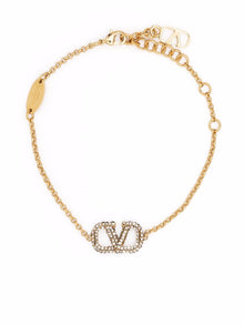  Valentino Garavani Vlogo chain bracelet