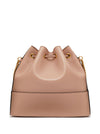Valentino Garavani Mini Bucket Bag With Chain Vlogo Signature In Nappa Leather