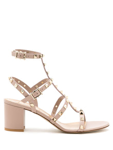  Valentino Garavani Rockstud Sandal With 60mm Straps