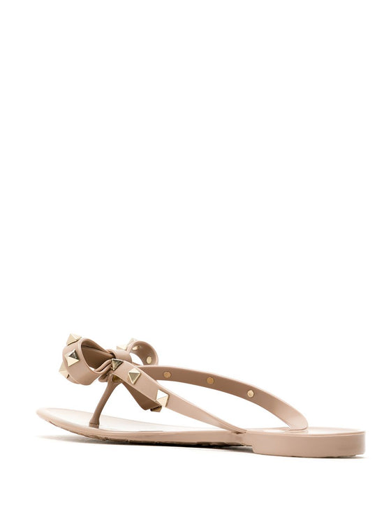 Valentino Garavani Rockstud Rubber Flip Flops