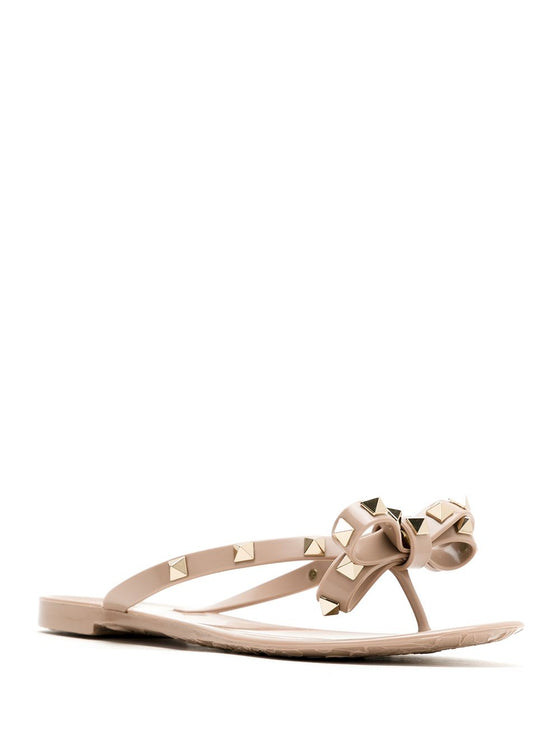 Valentino Garavani Rockstud Rubber Flip Flops
