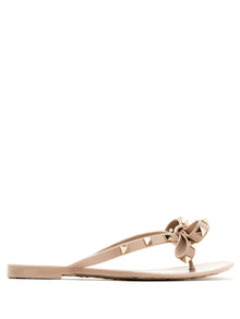  Valentino Garavani Rockstud Rubber Flip Flops