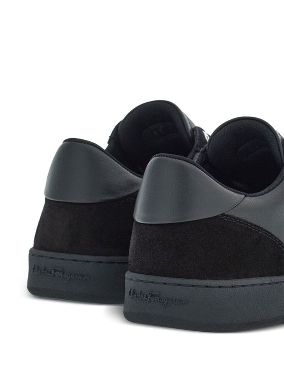 Ferragamo Logo-debossed low-top sneakers