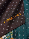 Ferragamo Madras-print silk foulard