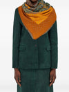 Ferragamo Madras print cashmere stole
