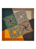 Ferragamo Madras print cashmere stole