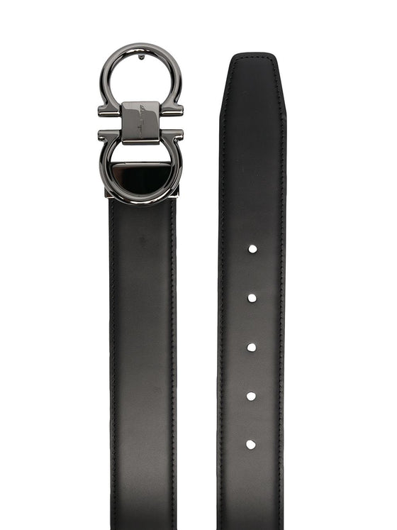Ferragamo Gancini leather belt