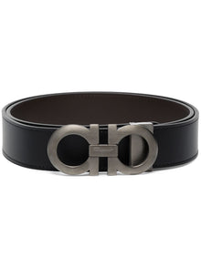 Ferragamo Gancini leather belt