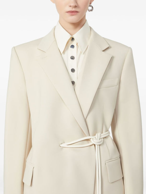 SPORTMAX PRE Coats Ivory