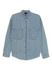 Emporio Armani Shirts Blue