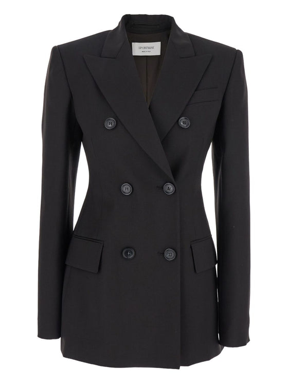 SPORTMAX PRE Jackets Black