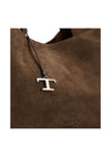Tod's Medium suede tote bag