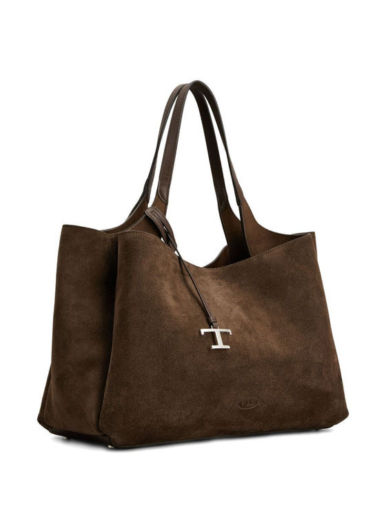 Tod's Medium suede tote bag