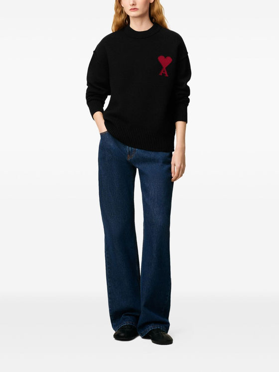 Ami Paris Sweaters Black