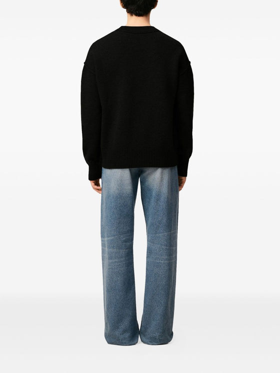 Ami Paris Sweaters Black