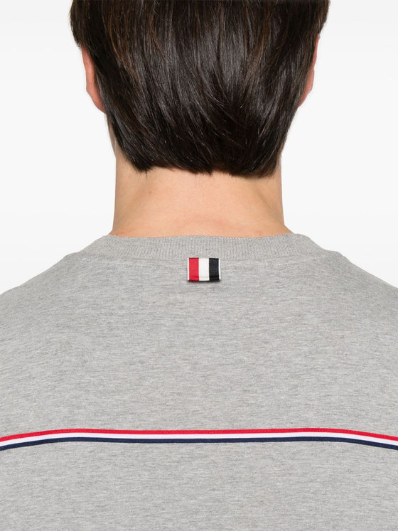 Thom Browne T-shirts and Polos Light Grey