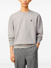 Ami Paris Sweaters Light Grey