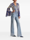 Alice + Olivia Shirts Purple