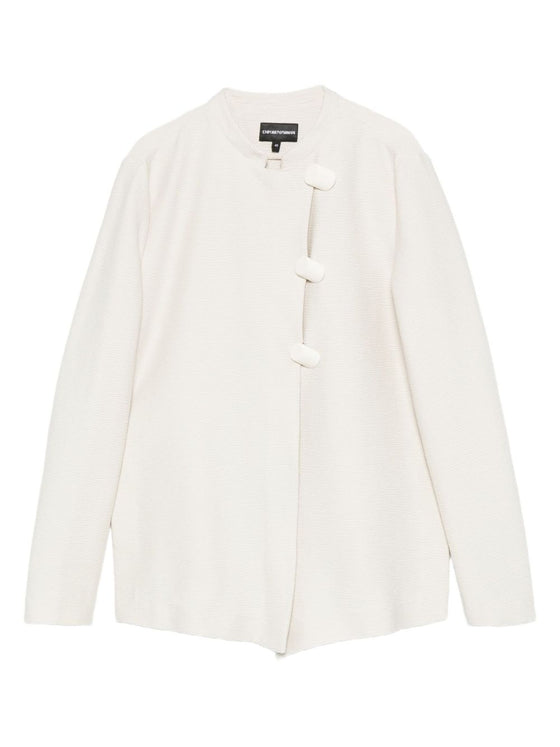 Emporio Armani Asymmetric-fastening jacket