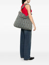 Diesel quilted chain-embellished shoulder bag