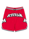 ICECREAM Shorts Red