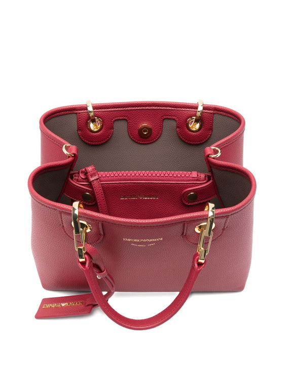 Emporio Armani Small MyEA shopper bag with deer print