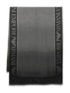 Emporio Armani Stole with gradient micro check motif