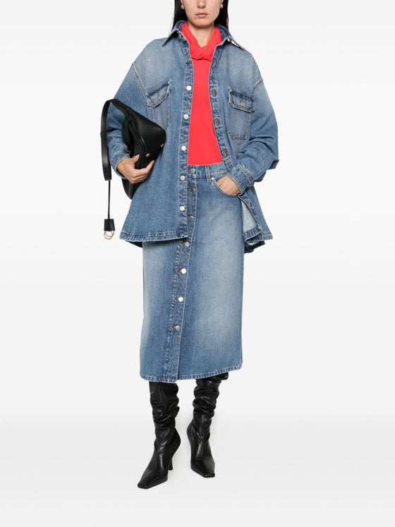 Stella McCartney Shirts Blue