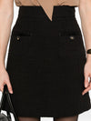 Dolce & Gabbana Tweed Mini Skirt