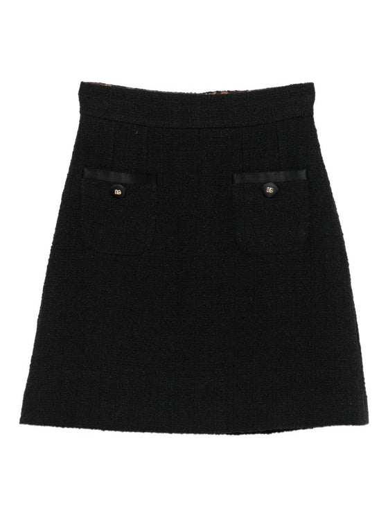 Dolce & Gabbana Tweed Mini Skirt