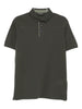 Emporio Armani Embroidered-detail polo shirt
