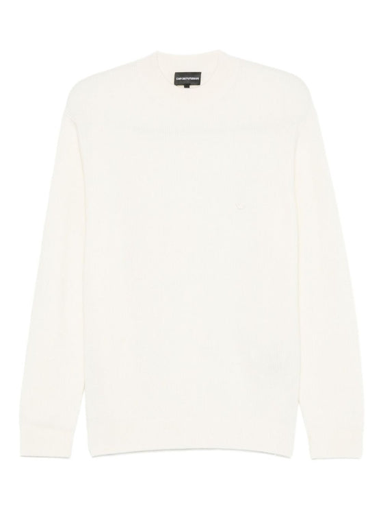 Emporio Armani Sweaters White