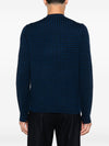 Emporio Armani Houndstooth wool sweater